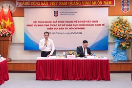 National scientific conference: assessing the actual situation of training facilities in economic institutions in Ho Chi Minh City