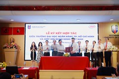 Trường Đại Học Ngân Hàng TP.Hồ Chí Minh ký thỏa thuận hợp tác với Hiệp Hội Ngân Hàng Việt Nam
