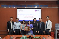 Buổi gặp gỡ và trao đổi hợp tác giữa Trường ĐH Ngân hàng TP.HCM (HUB), Ngân hàng Nhà nước Việt Nam và Tổ chức VISA