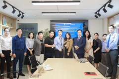 Trường ĐH Ngân hàng TP. Hồ Chí Minh (HUB) gặp gỡ đối tác KBank phát triển ứng dụng công nghệ trong Nhà trường