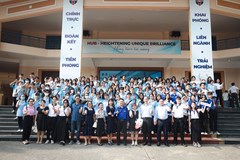 HUB tổ chức chương trình Triall class cho gần 200 học sinh Trường THPT Lý Thái Tổ - Bình Dương