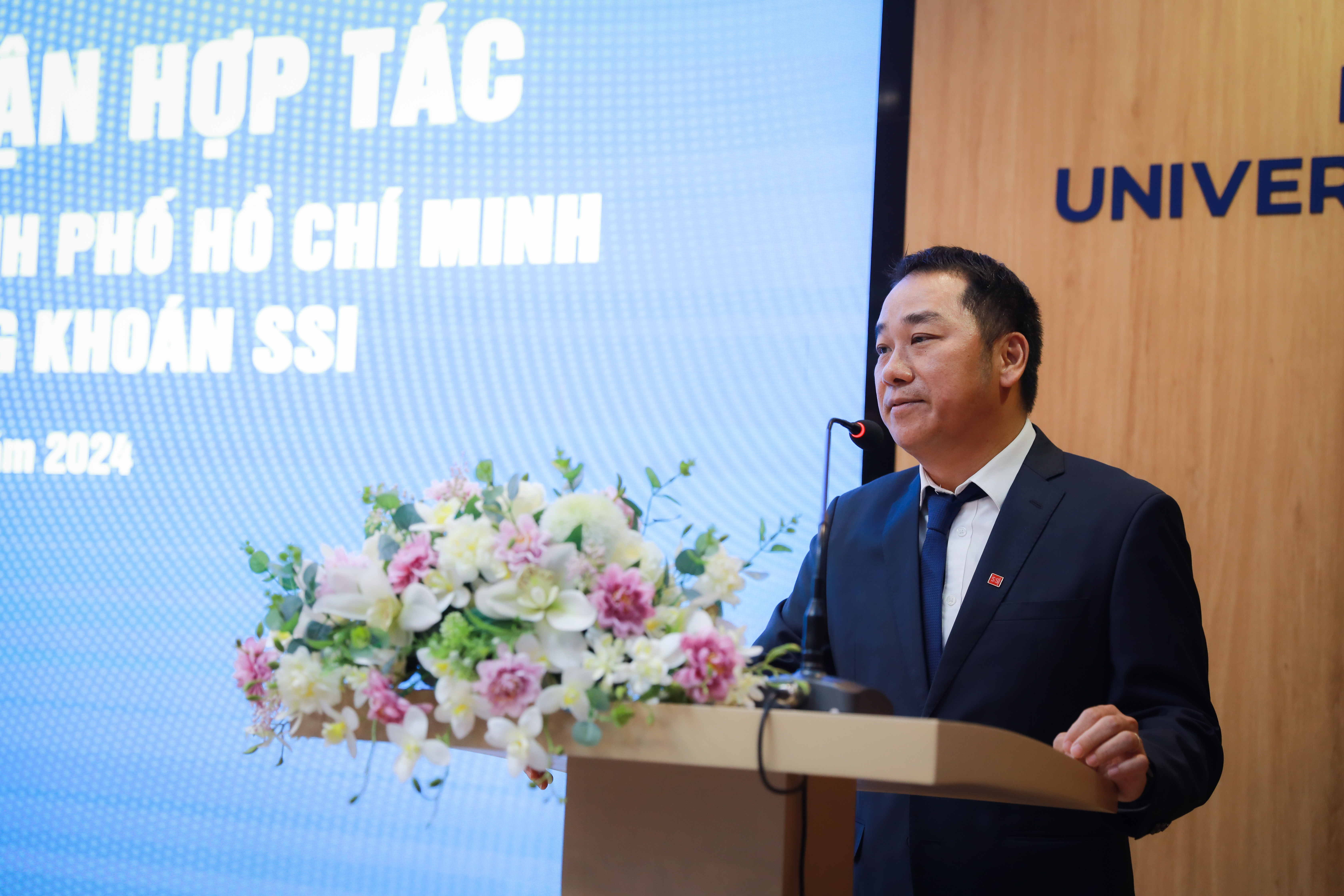 Ông Nguyễn Xuân Nam – Giám đốc Phát triển kinh doanh – Phụ trách Khối Bán lẻ khu vực miền Nam chia sẻ về hơp tác giữa 2 bên
