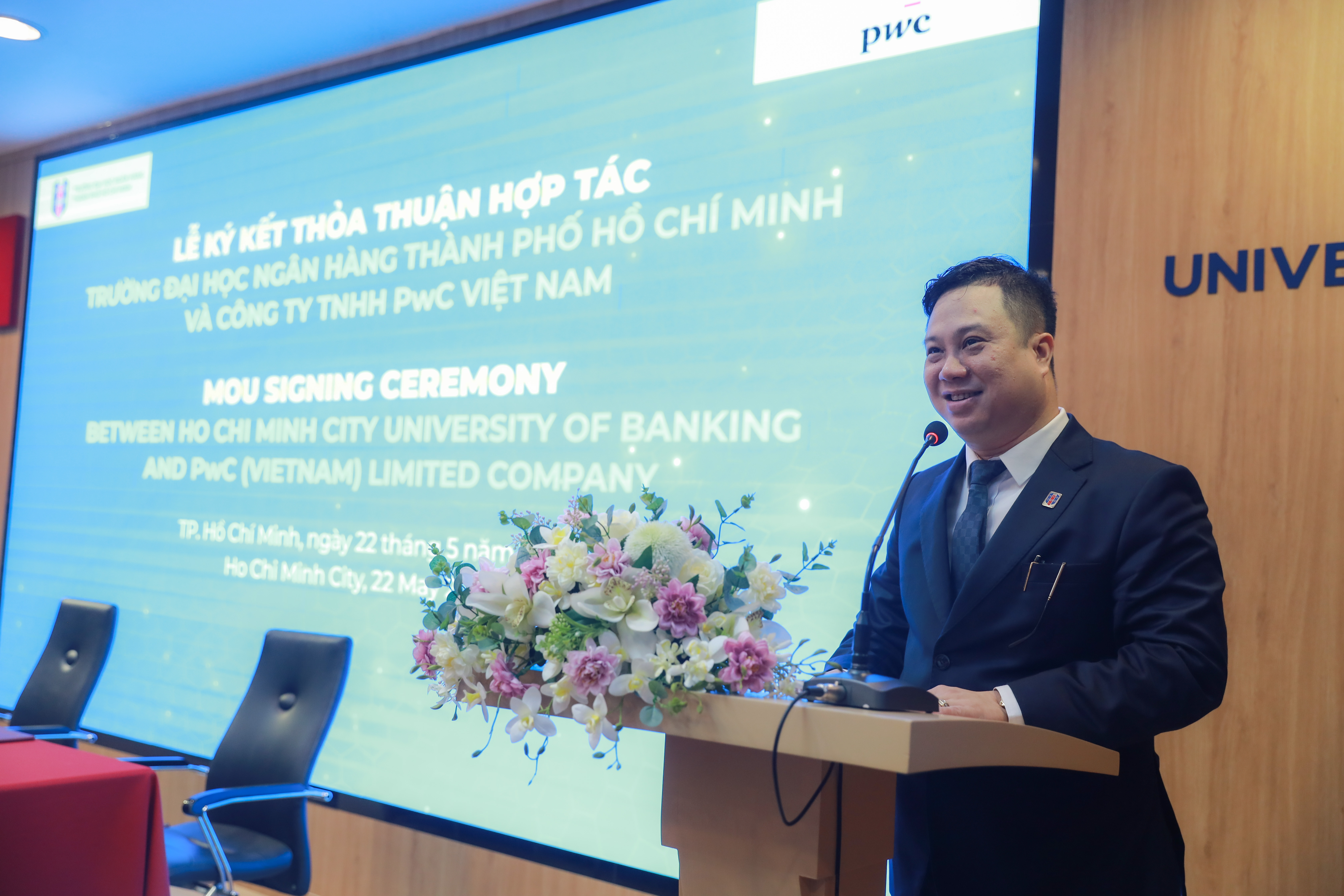 PGS. TS. Nguyễn Đức Trung phát biểu tại buổi lễ